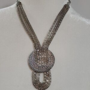 Vintage Silver Multi-Strand Necklace